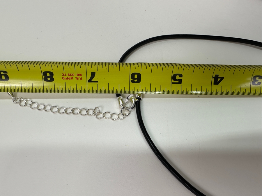 Pair Of Modernist Necklaces By Palm Springs Jewelry Designer Laurent Scott Collection Contempo Series 12'L & 14'L [Photo 6]