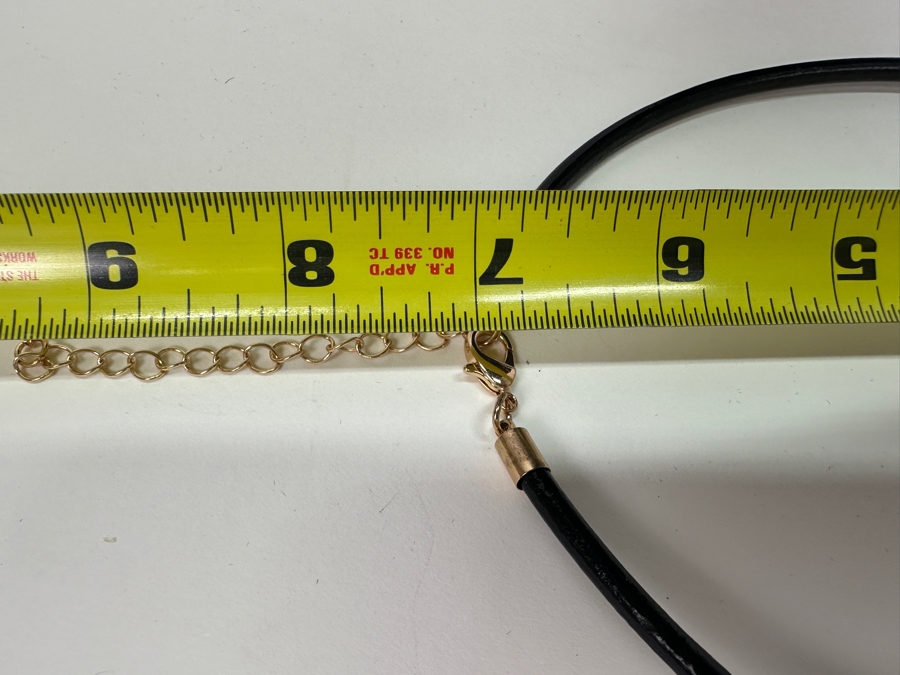 Pair Of Modernist Necklaces By Palm Springs Jewelry Designer Laurent Scott Collection Contempo Series 14'L & 14'L [Photo 9]