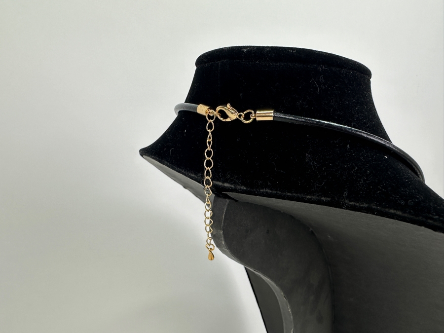 Pair Of Modernist Necklaces By Palm Springs Jewelry Designer Laurent Scott Collection Contempo Series 14'L & 14'L [Photo 8]