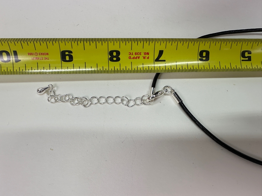 Pair Of Modernist Necklaces By Palm Springs Jewelry Designer Laurent Scott Collection Contempo Series 14'L & 14'L [Photo 6]