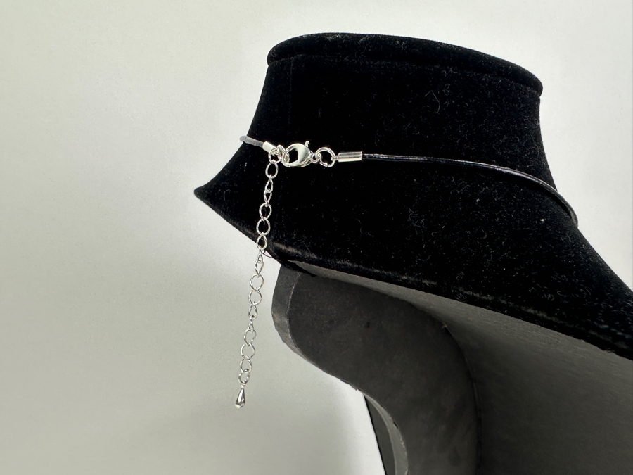 Pair Of Modernist Necklaces By Palm Springs Jewelry Designer Laurent Scott Collection Contempo Series 14'L & 14'L [Photo 5]