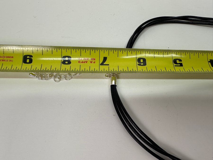 Pair Of Modernist Necklaces By Palm Springs Jewelry Designer Laurent Scott Collection Contempo Series 14'L & 14'L [Photo 6]