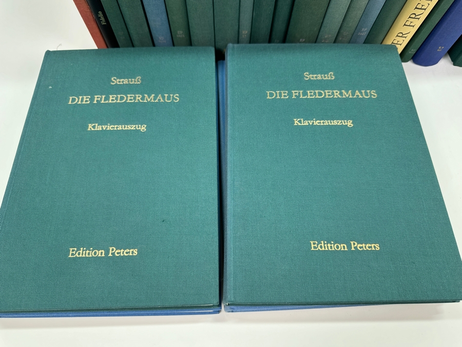 Just Added - Lot Of Vintage Edition Peters Hardcover Sheet Music Books Opera Music - 25 Books - See Photos [Photo 4]