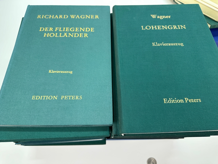 Just Added - Lot Of Vintage Edition Peters Hardcover Sheet Music Books Opera Music - 25 Books - See Photos [Photo 15]