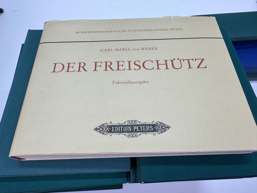 Just Added - Lot Of Vintage Edition Peters Hardcover Sheet Music Books Opera Music - 25 Books - See Photos [Photo 16]