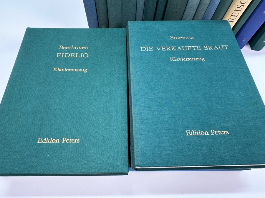 Just Added - Lot Of Vintage Edition Peters Hardcover Sheet Music Books Opera Music - 25 Books - See Photos [Photo 7]