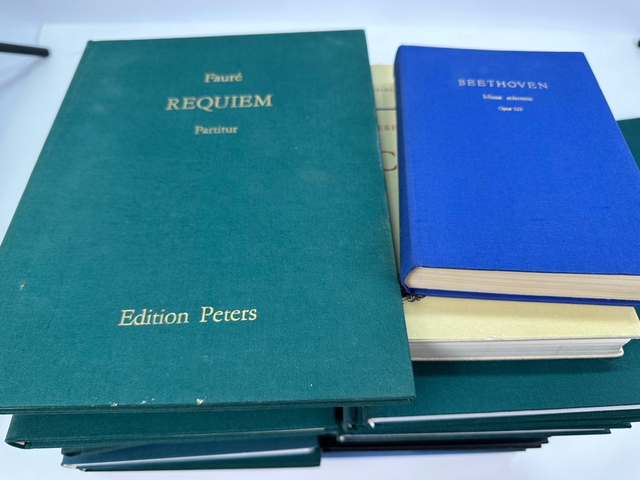 Just Added - Lot Of Vintage Edition Peters Hardcover Sheet Music Books Opera Music - 25 Books - See Photos [Photo 18]