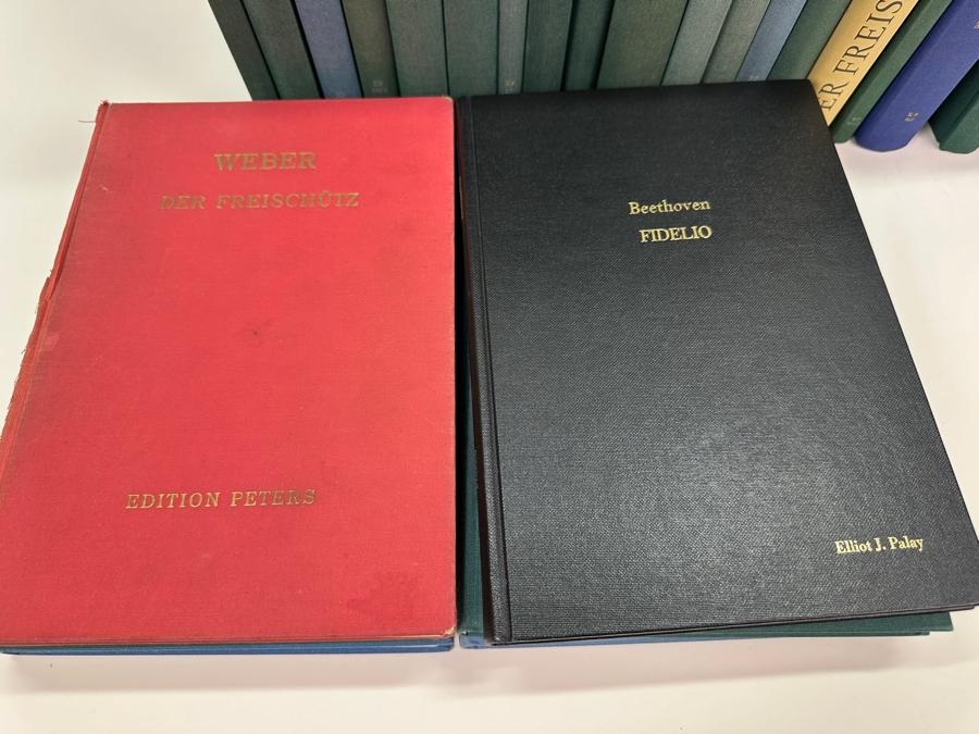 Just Added - Lot Of Vintage Edition Peters Hardcover Sheet Music Books Opera Music - 25 Books - See Photos [Photo 5]