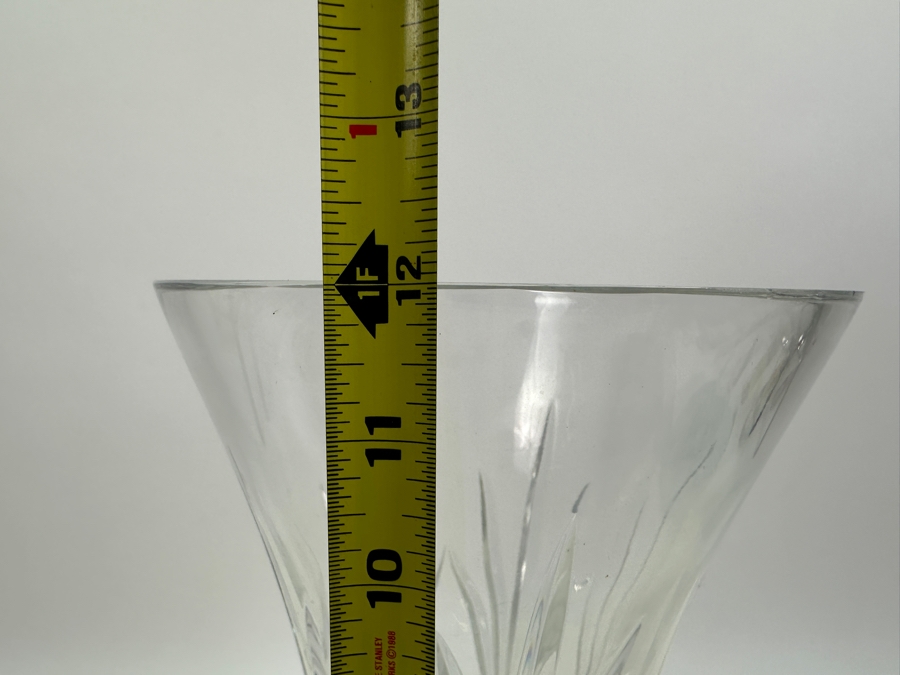 Marquis by Waterford Vase 12'H Slight Imperfection on Rim [Photo 5]