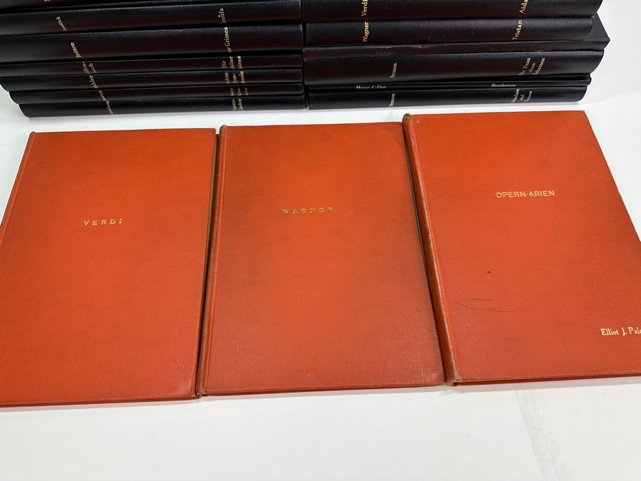 Just Added - Lot Of Vintage Hardcover Sheet Music Books Opera Music - 35 Books - See Photos [Photo 3]