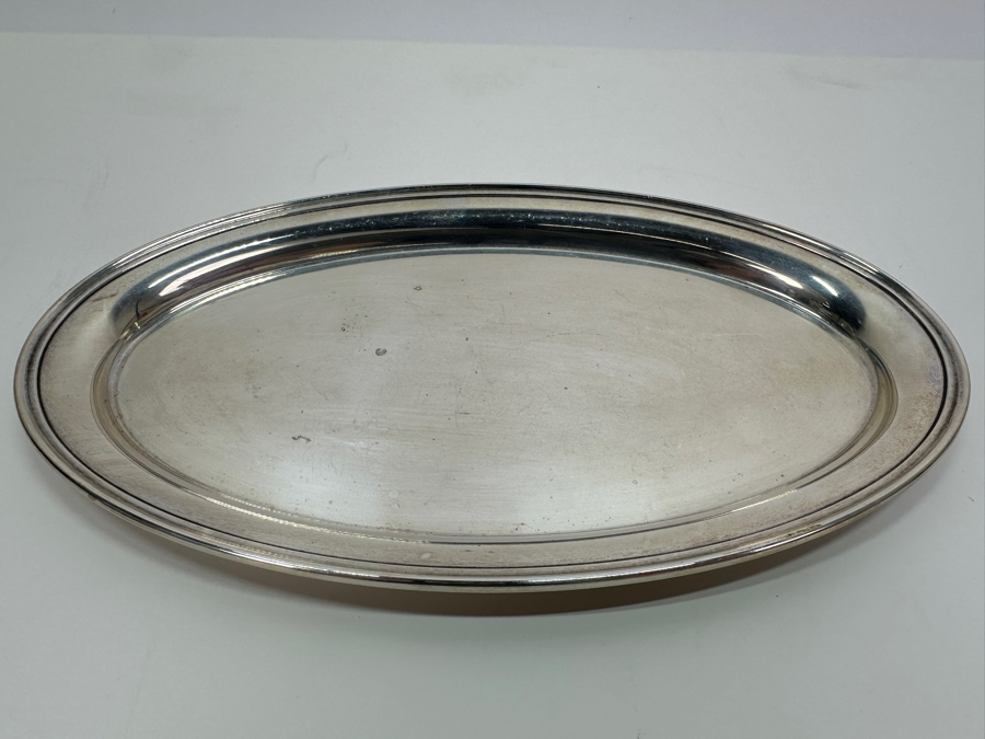 Vintage Sterling Silver Gorham Oval Tray 157.8g [Photo 3]