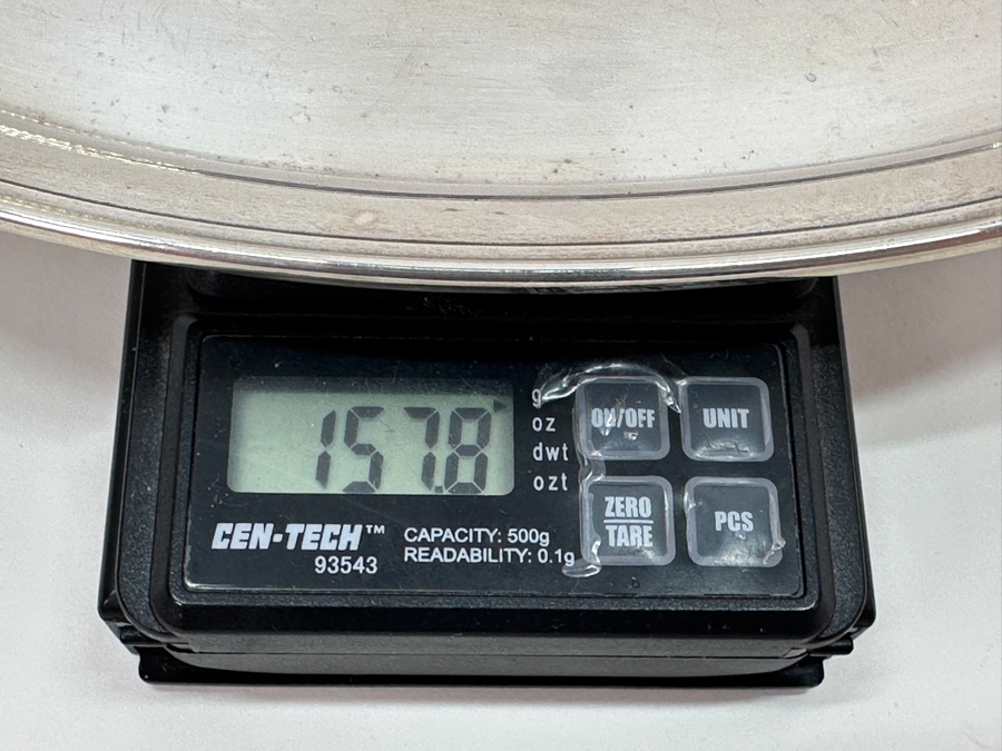 Vintage Sterling Silver Gorham Oval Tray 157.8g [Photo 11]