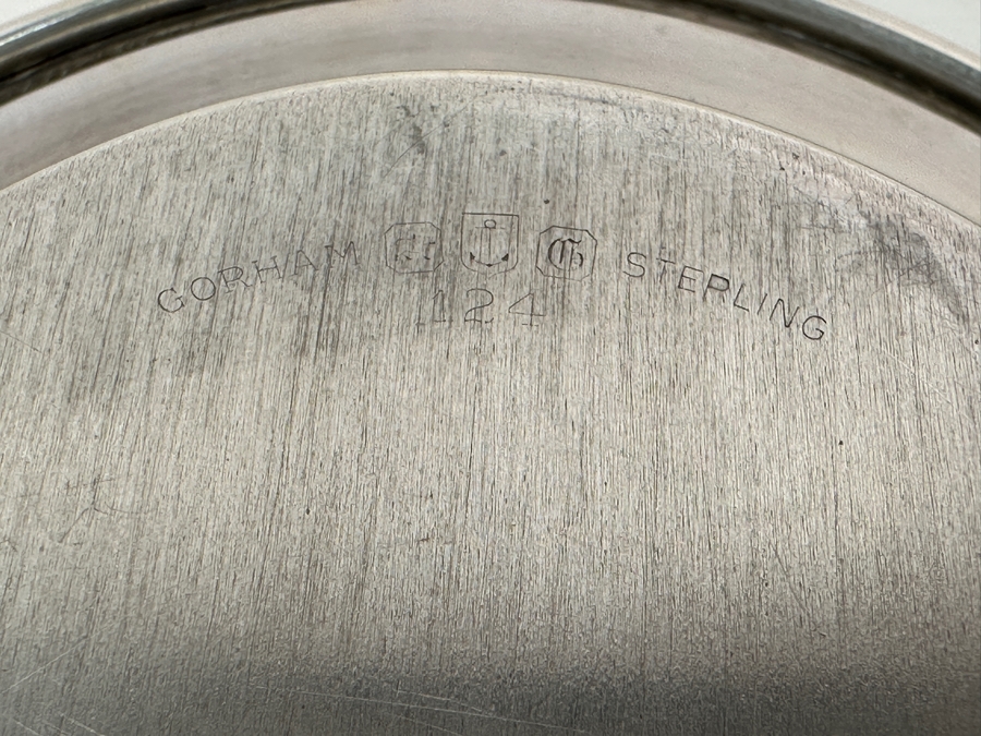 Vintage Sterling Silver Gorham Oval Tray 157.8g [Photo 10]