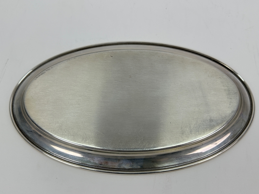 Vintage Sterling Silver Gorham Oval Tray 157.8g [Photo 7]