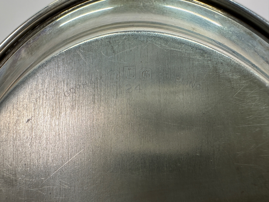 Vintage Sterling Silver Gorham Oval Tray 157.8g [Photo 8]