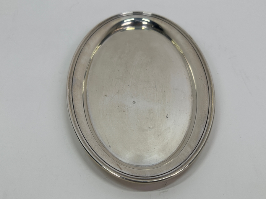 Vintage Sterling Silver Gorham Oval Tray 157.8g [Photo 6]
