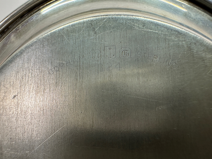 Vintage Sterling Silver Gorham Oval Tray 157.8g [Photo 9]