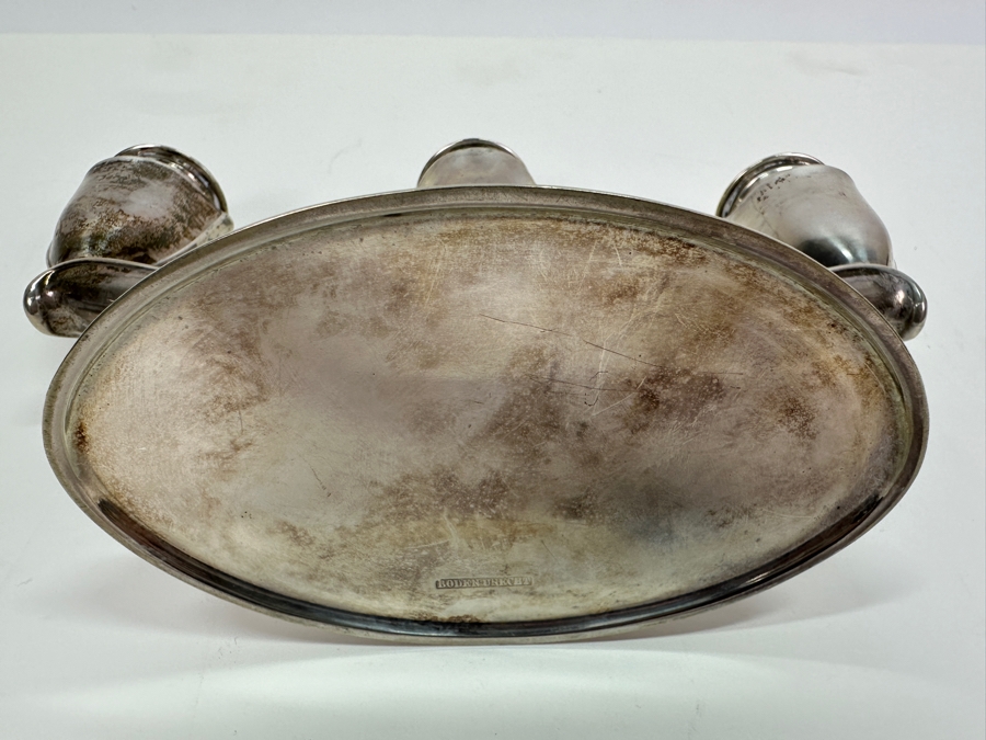 M. H. Wilkens & Sohne Hallmarked 830 Silver Candlelabra 8W X 5H [Photo 3]