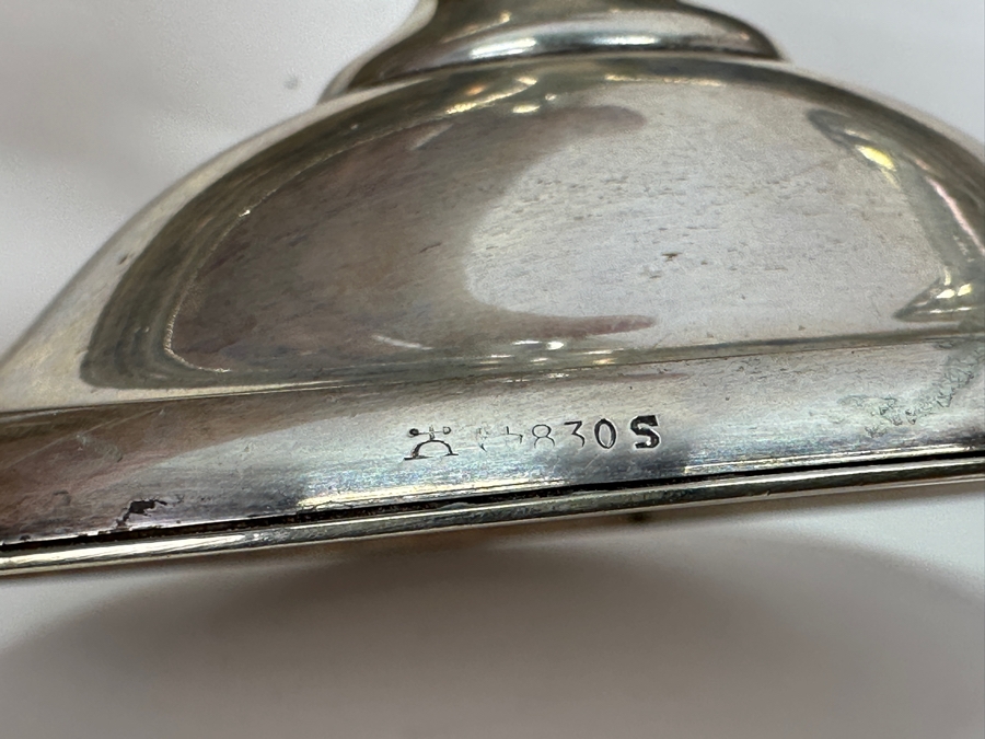 M. H. Wilkens & Sohne Hallmarked 830 Silver Candlelabra 8W X 5H [Photo 5]