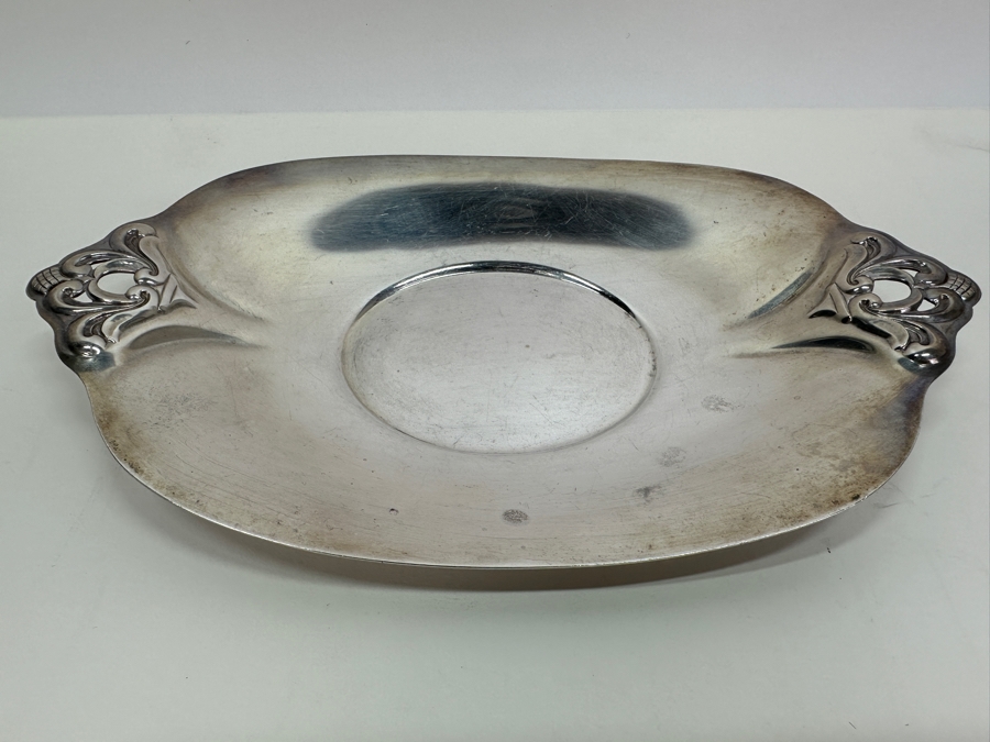 Royal Danish Sterling Silver Gravy Boat With Underplate 8.5W X 4H 543.7g [Photo 6]