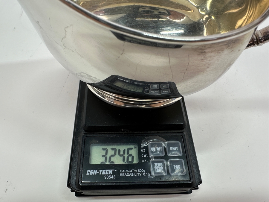 Royal Danish Sterling Silver Gravy Boat With Underplate 8.5W X 4H 543.7g [Photo 13]