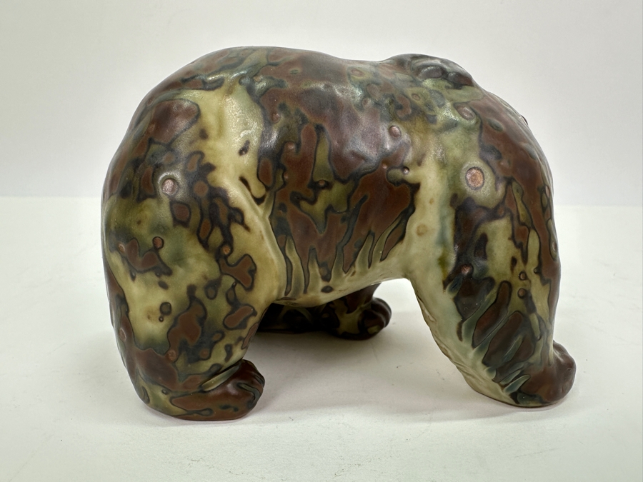 Vintage Mid-Century Royal Copenhagen Denmark Ceramic Bear Figurine #20179 5W X 3H [Photo 4]