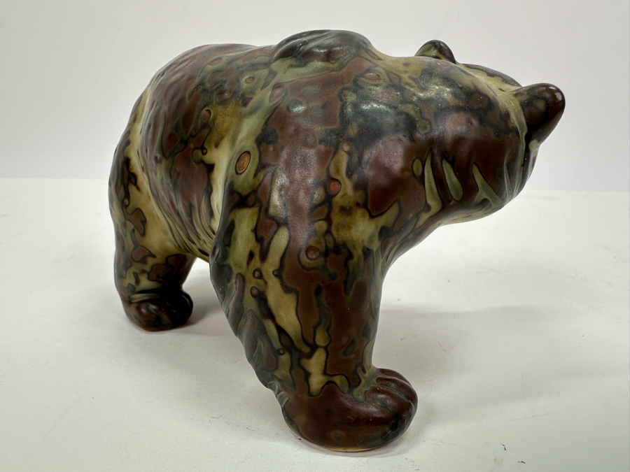 Vintage Mid-Century Royal Copenhagen Denmark Ceramic Bear Figurine #20179 5W X 3H [Photo 3]