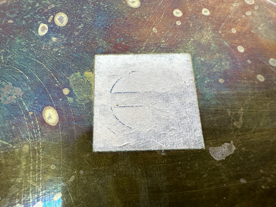 Vintage Hinged Brass Box With Footed Underplate By Mottahedeh Design Made In India 7W X 5H [Photo 8]