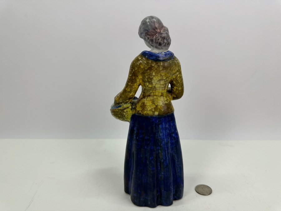 Danish Michael Andersen Ceramic Pottery MOMSFRI Figurine 9.5H [Photo 6]