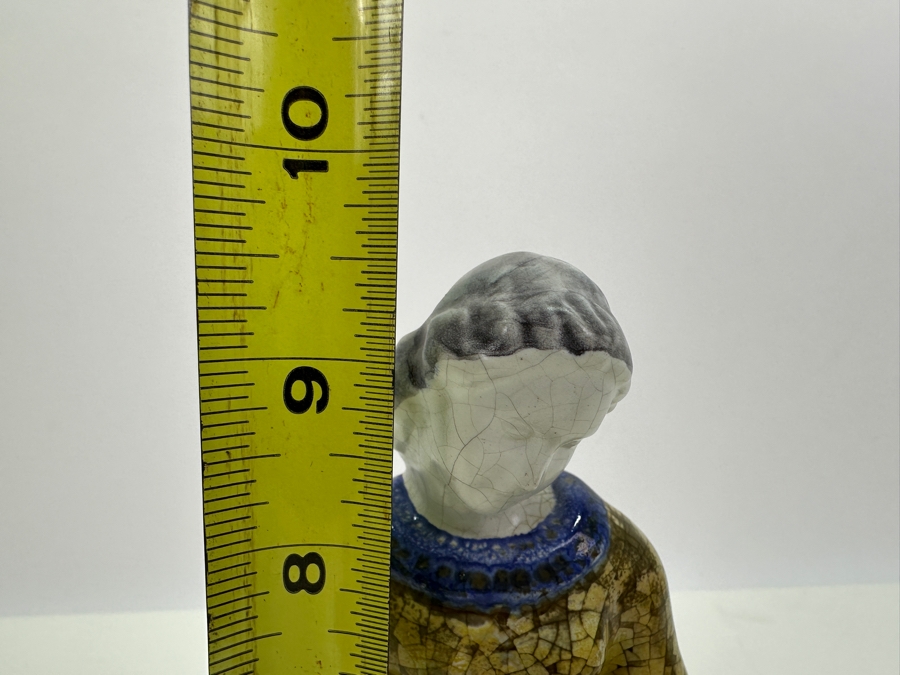 Danish Michael Andersen Ceramic Pottery MOMSFRI Figurine 9.5H [Photo 11]
