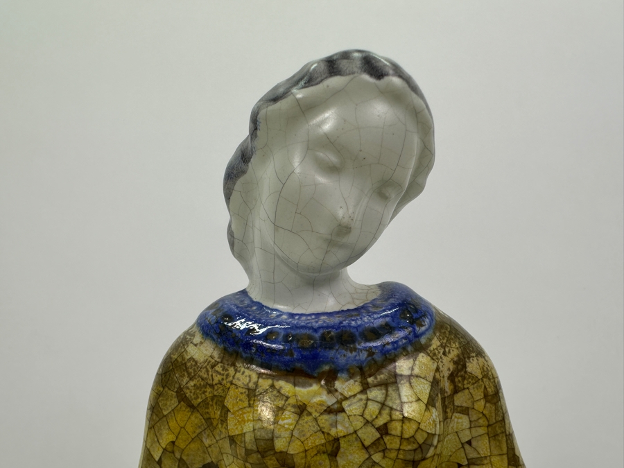 Danish Michael Andersen Ceramic Pottery MOMSFRI Figurine 9.5H [Photo 4]