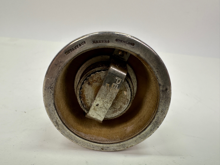 Tiffany & Co Makers Hallmarked Sterling Silver Pepper Grinder 3.75H [Photo 4]