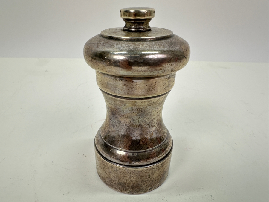 Tiffany & Co Makers Hallmarked Sterling Silver Pepper Grinder 3.75H [Photo 3]