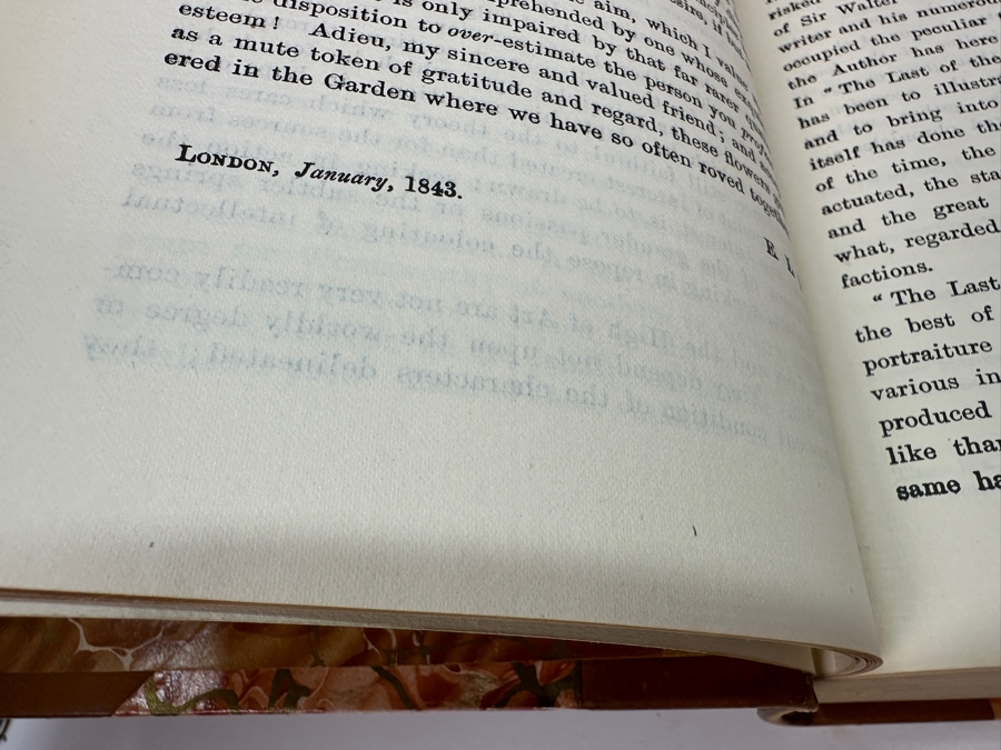 Set Of Thirteen Antique Leatherbound Hardcover Bulwer's Novels Books 1843 [Photo 10]