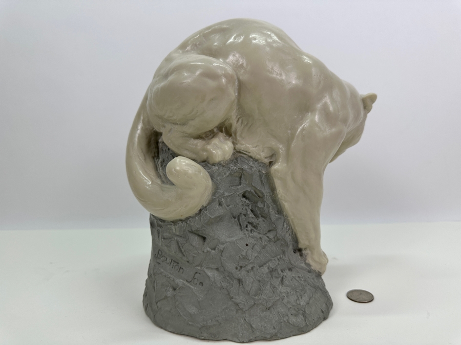 Joseph L. Boulton (1896–1981) Mountain Lion Resin Sculpture 9W X 9D X 10H [Photo 4]