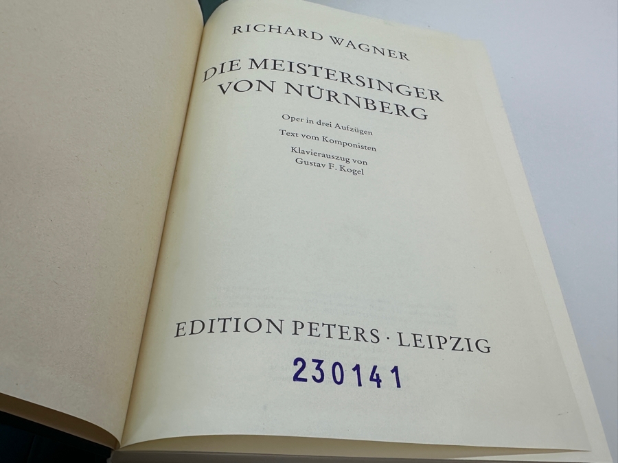 Just Added - Lot Of Vintage Edition Peters Hardcover Sheet Music Books Opera Music - 18 Books - See Photos [Photo 22]