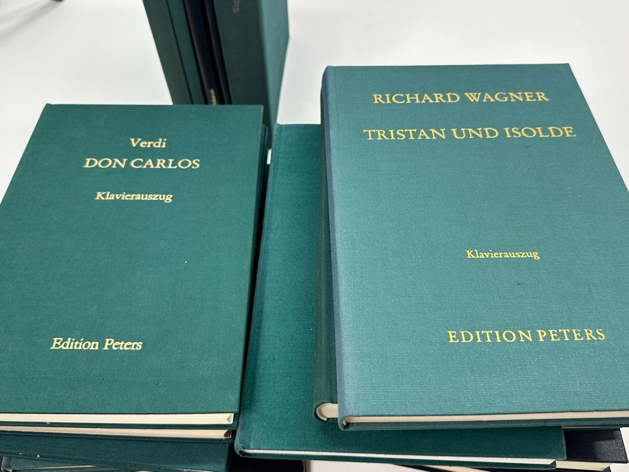 Just Added - Lot Of Vintage Edition Peters Hardcover Sheet Music Books Opera Music - 18 Books - See Photos [Photo 23]