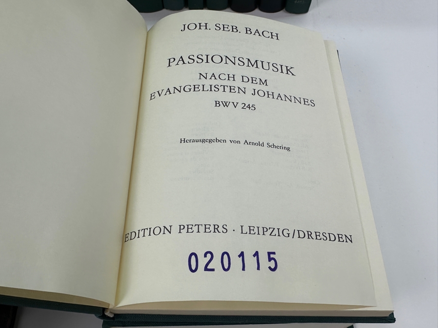 Just Added - Lot Of Vintage Edition Peters Hardcover Sheet Music Books Opera Music - 18 Books - See Photos [Photo 10]