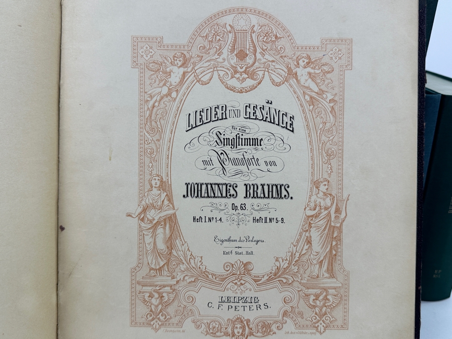 Just Added - Lot Of Vintage Edition Peters Hardcover Sheet Music Books Opera Music - 18 Books - See Photos [Photo 5]