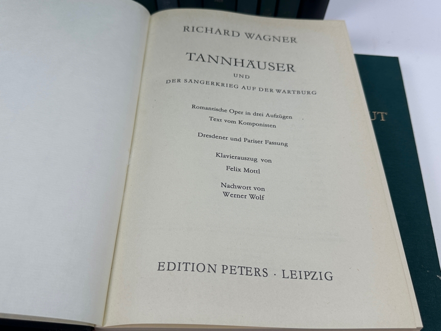 Just Added - Lot Of Vintage Edition Peters Hardcover Sheet Music Books Opera Music - 18 Books - See Photos [Photo 14]