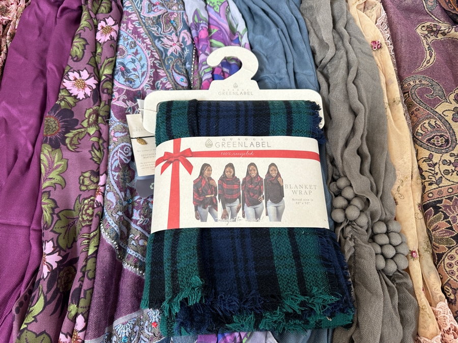 Just Added - Women’s Scarves & Wraps Lot [Photo 6]