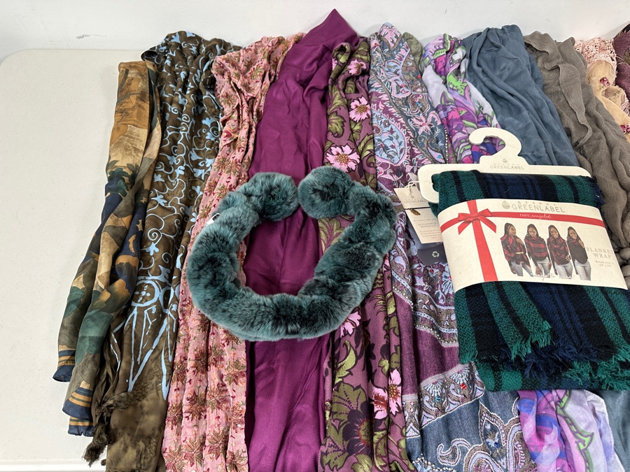 Just Added - Women’s Scarves & Wraps Lot [Photo 2]