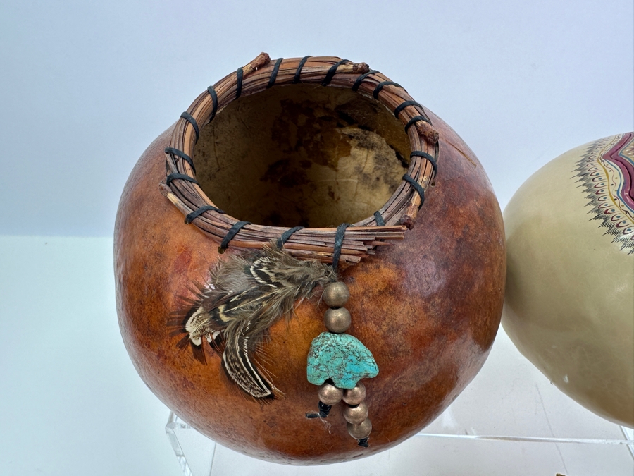 Set Of Four Handmade Gourds [Photo 10]