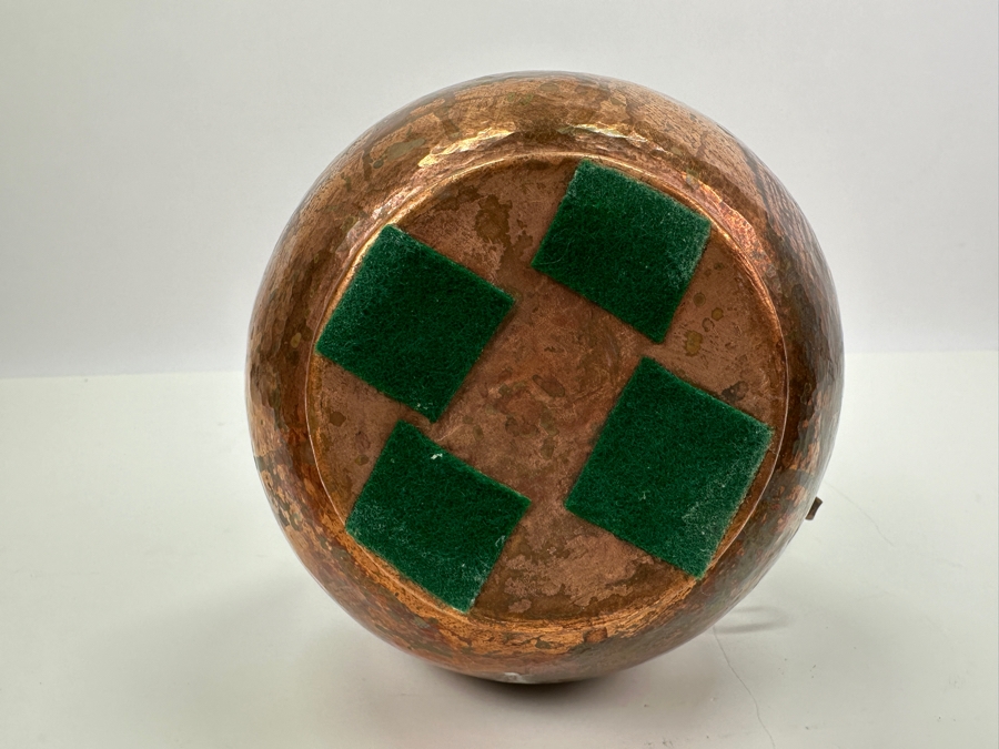 Stunning Vintage Hand Crafted Copper Pitcher Ewer [Photo 7]