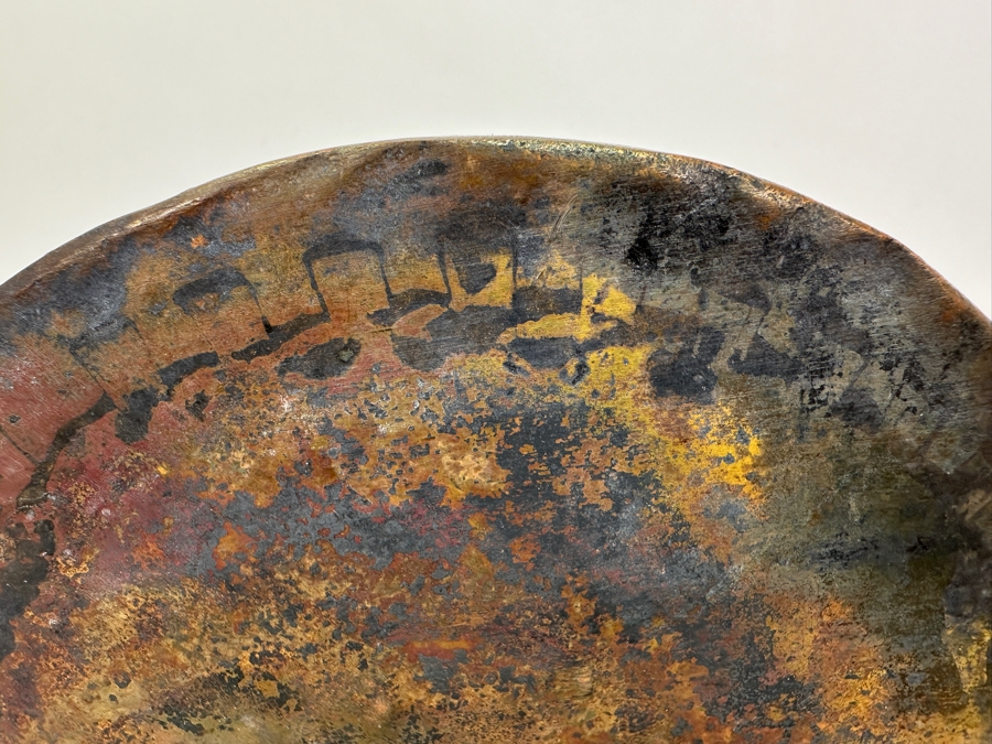 Antique Copper & Brass Teapot 10W X 10H [Photo 9]