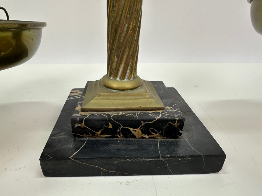 Vintage Brass & Marble Scale 23H [Photo 4]