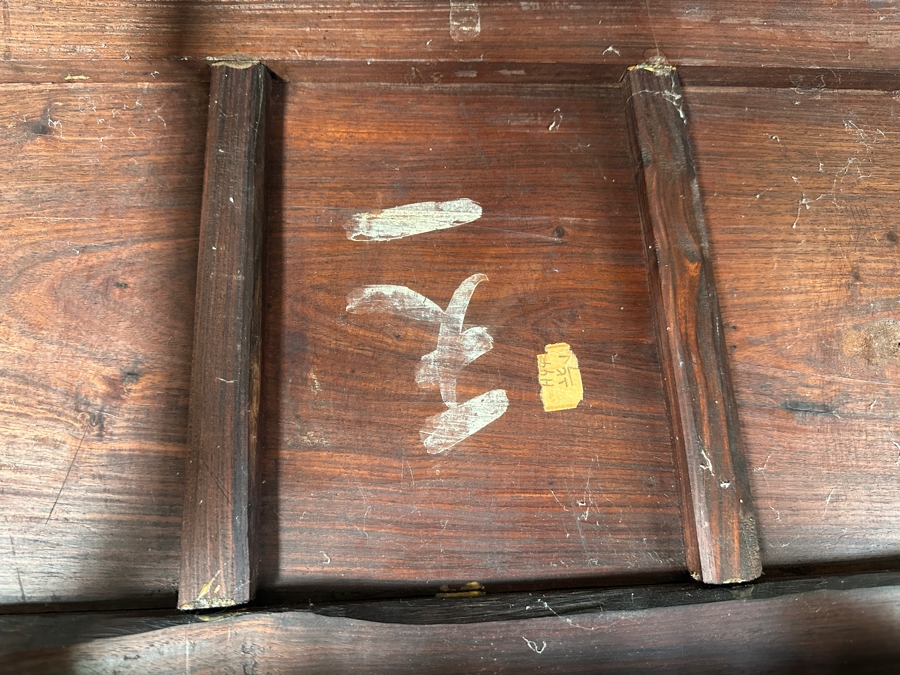 Antique Chinese Carved Hardwood Kang Miniature Altar Table 29W X 16D X 18H [Photo 10]