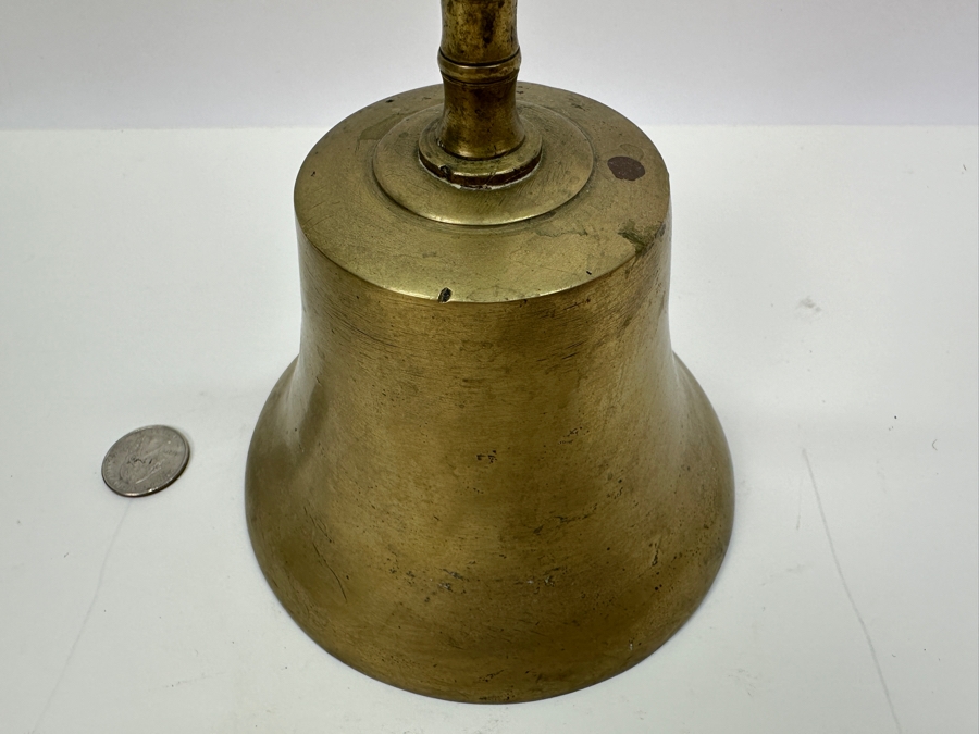 Old Brass Bell 5.25W X 8.5H [Photo 4]