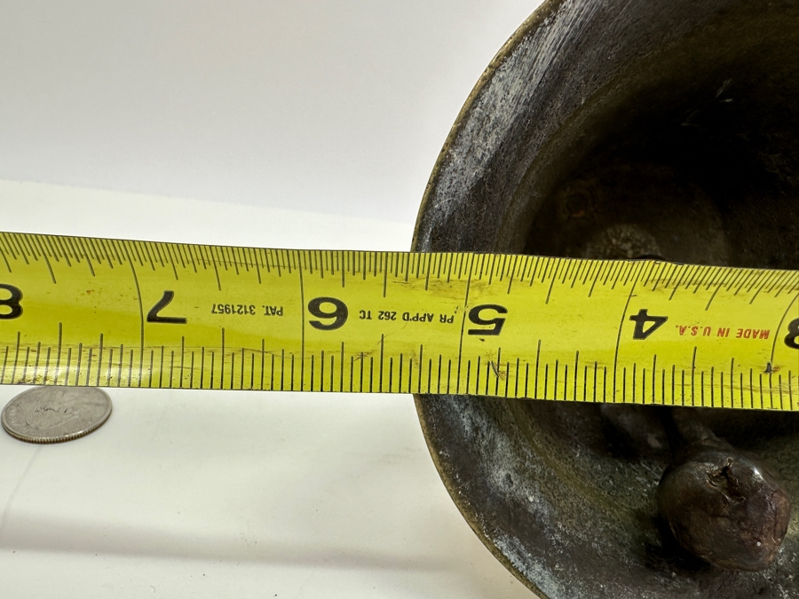 Old Brass Bell 5.25W X 8.5H [Photo 8]
