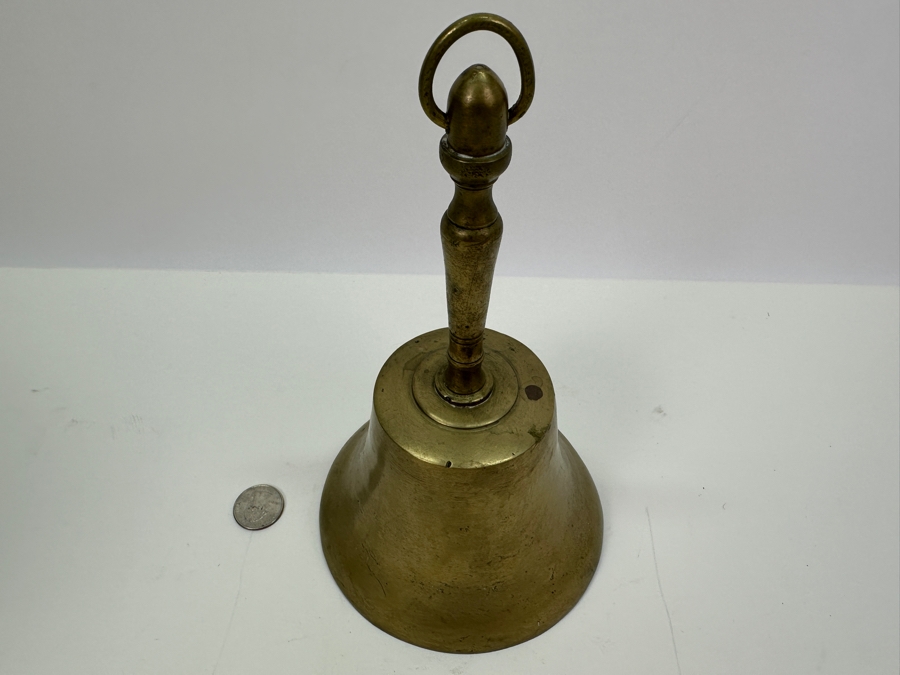 Old Brass Bell 5.25W X 8.5H [Photo 3]